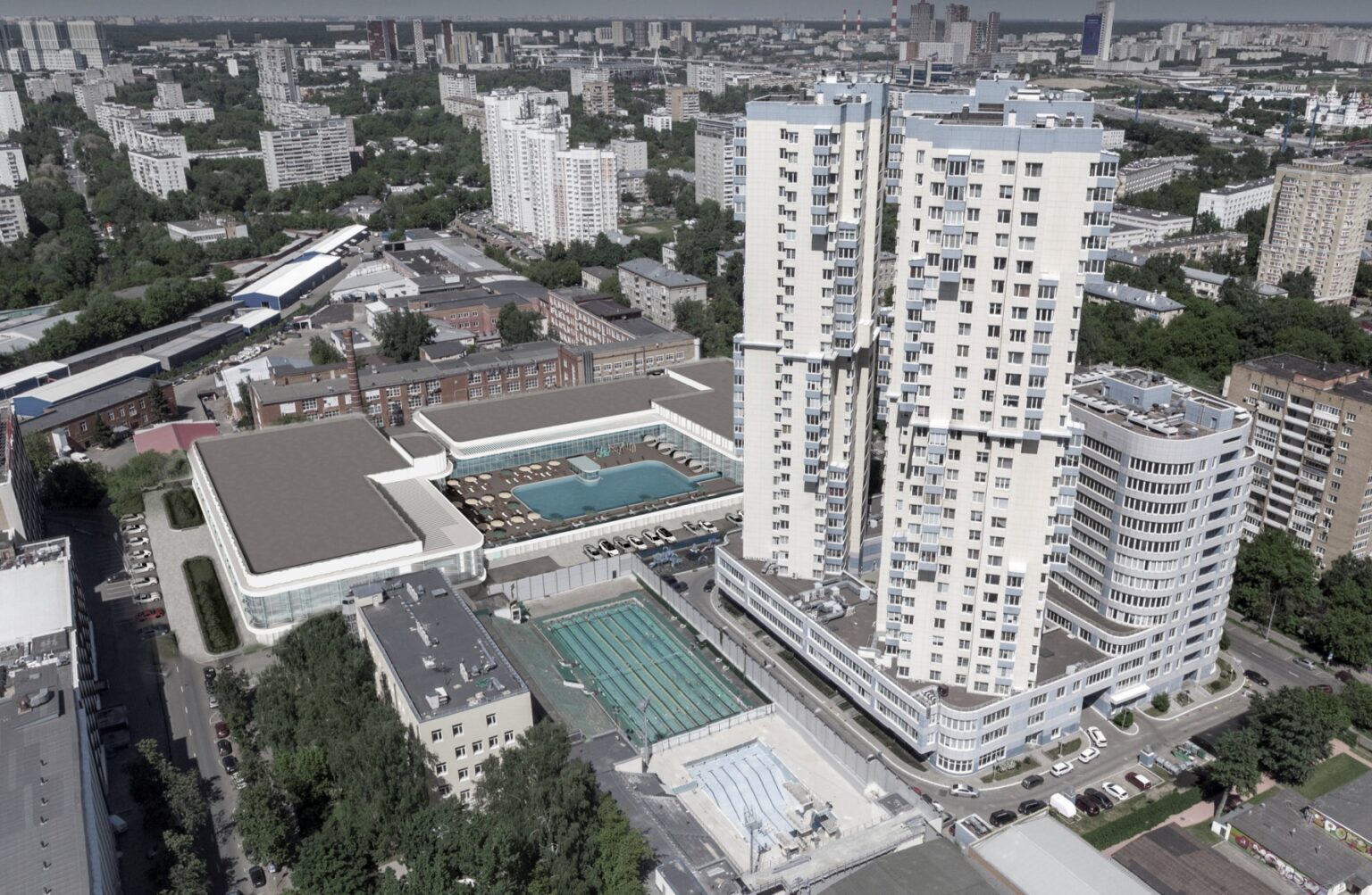 Термальный комплекс по ул. Мироновская в Москве